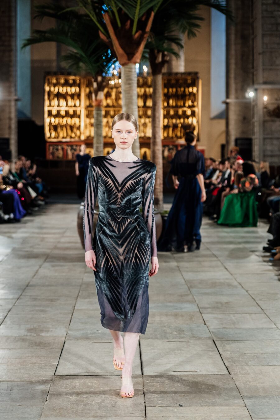 Gray Wings Dress - Image 2