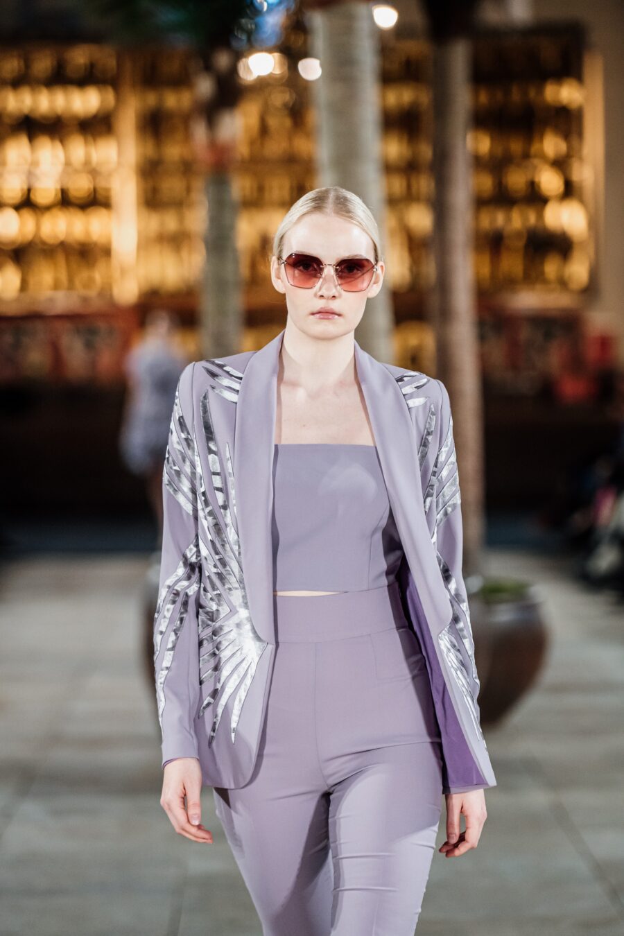 Lilac Wings Slim Suit - Image 2