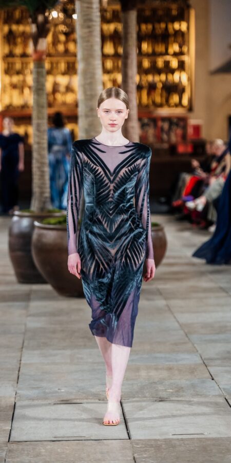 Gray Wings Dress