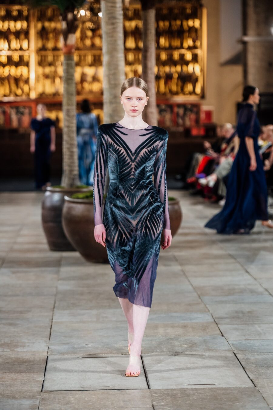 Gray Wings Dress