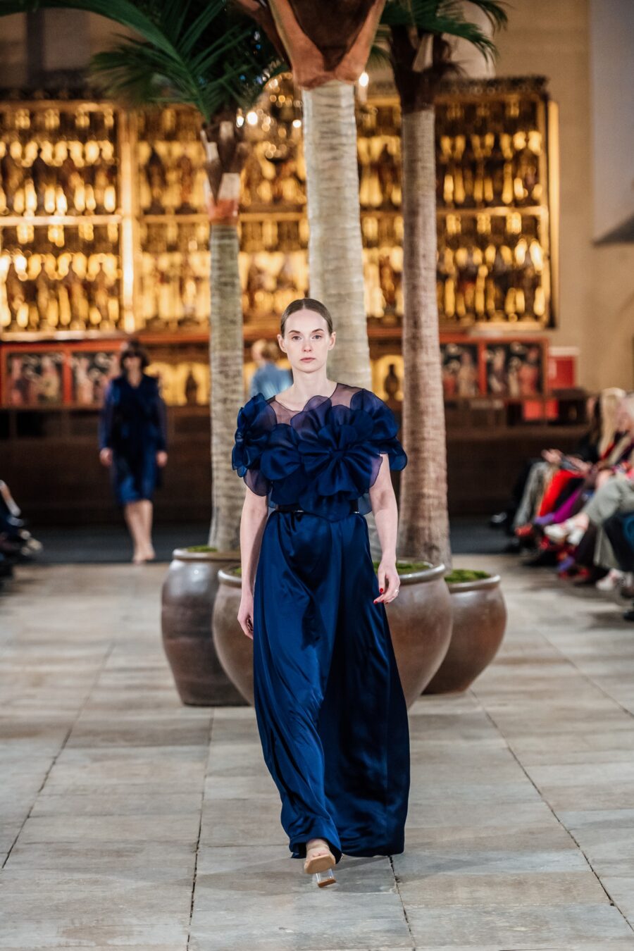 Navy Blossom Gown - Image 4
