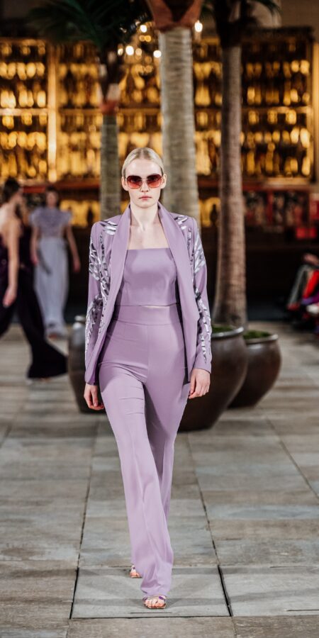Lilac Wings Slim Suit