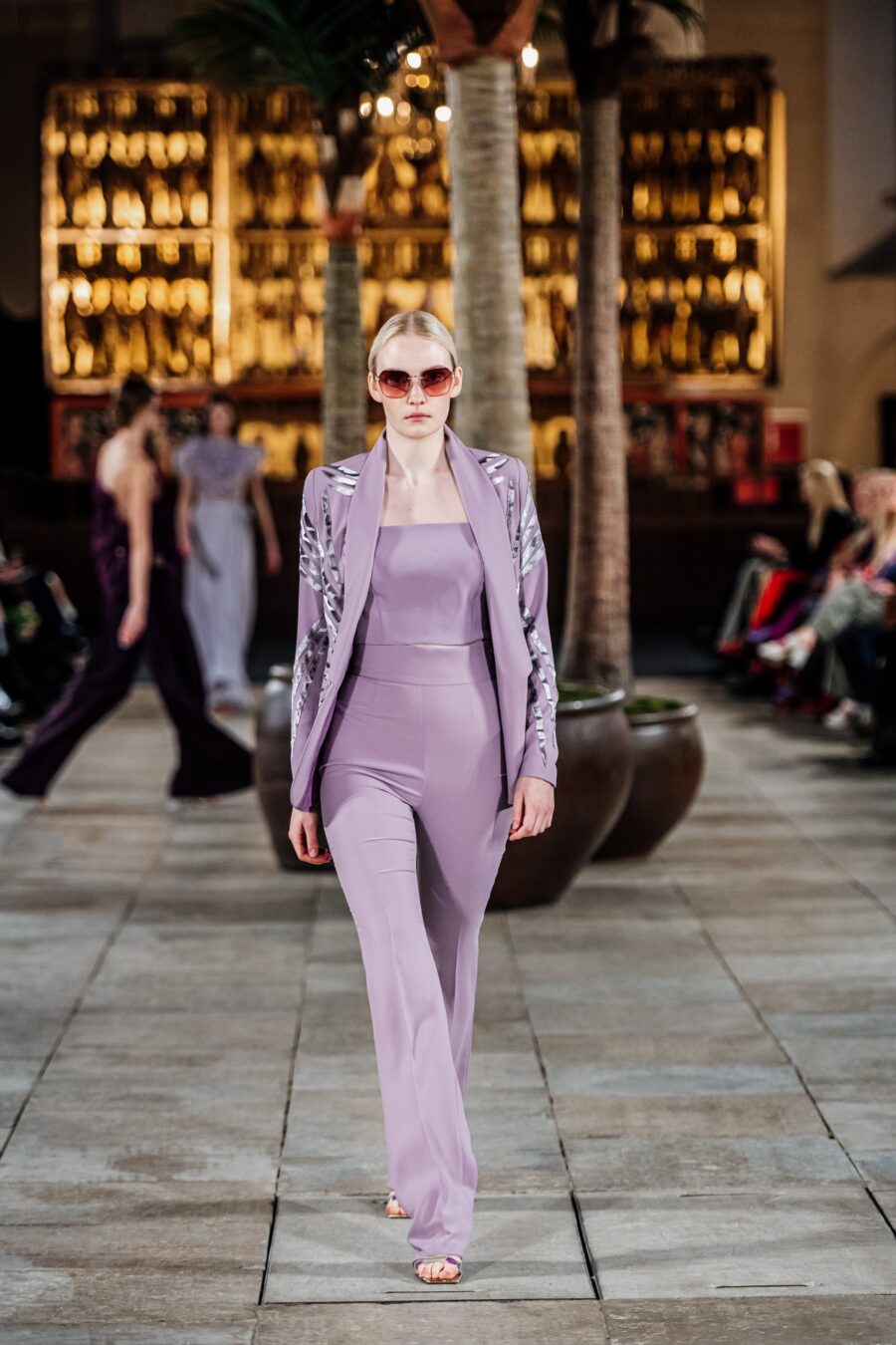 Lilac Wings Slim Suit