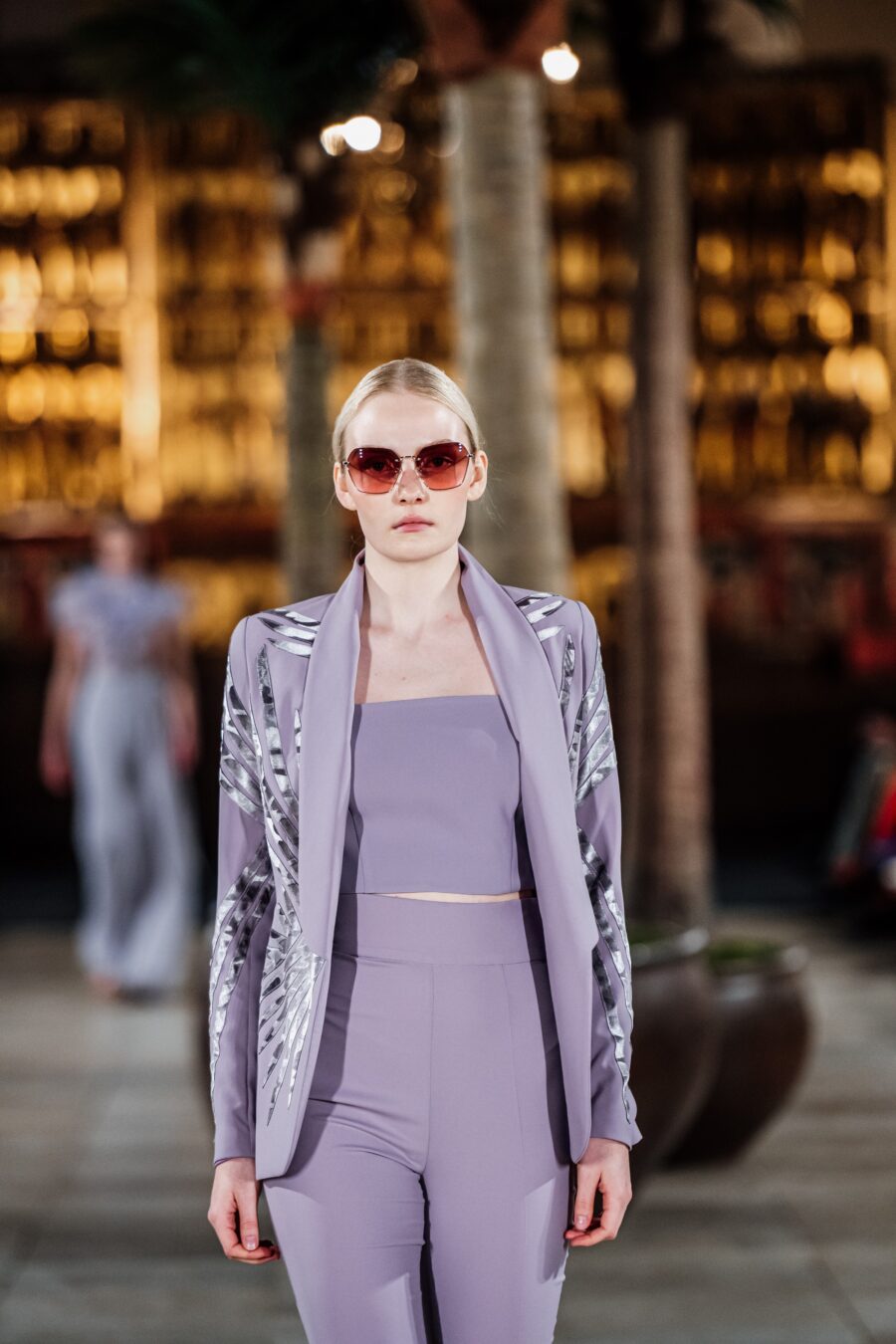 Lilac Wings Slim Suit - Image 3