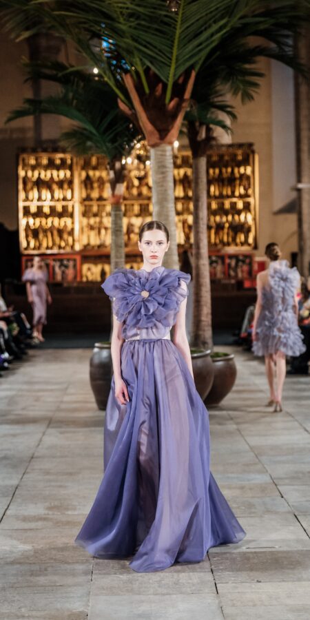 Lilac Blossom Gown