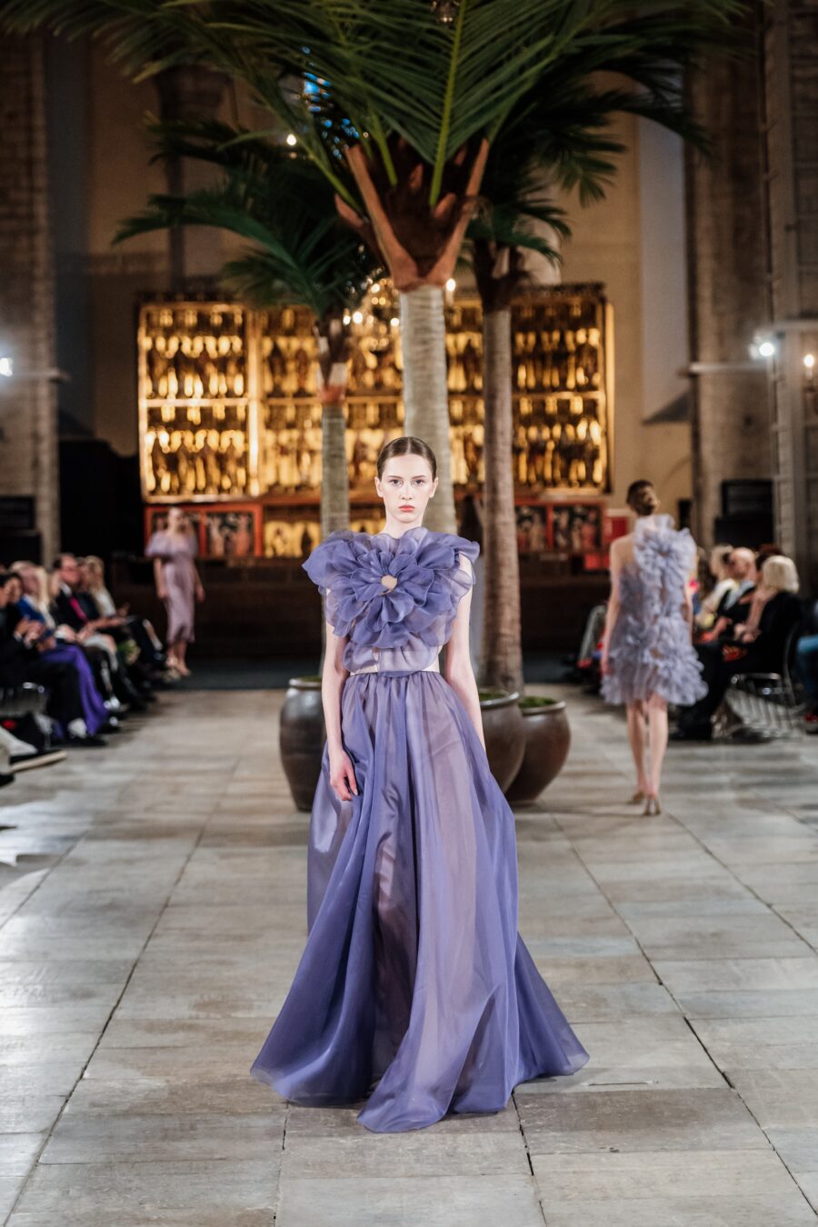 Lilac Blossom Gown