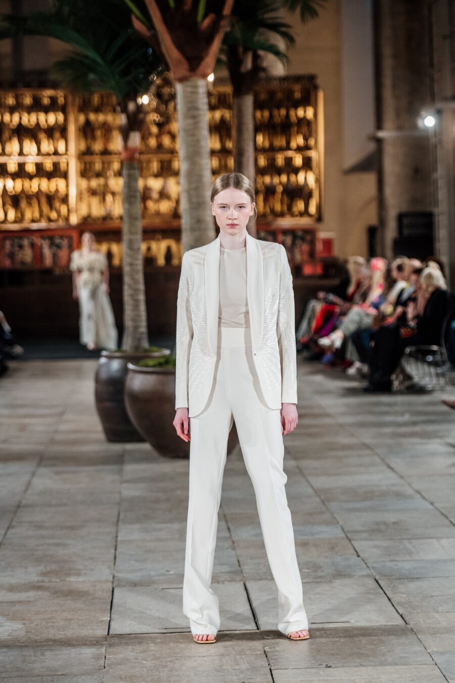 White Wings Slim Suit